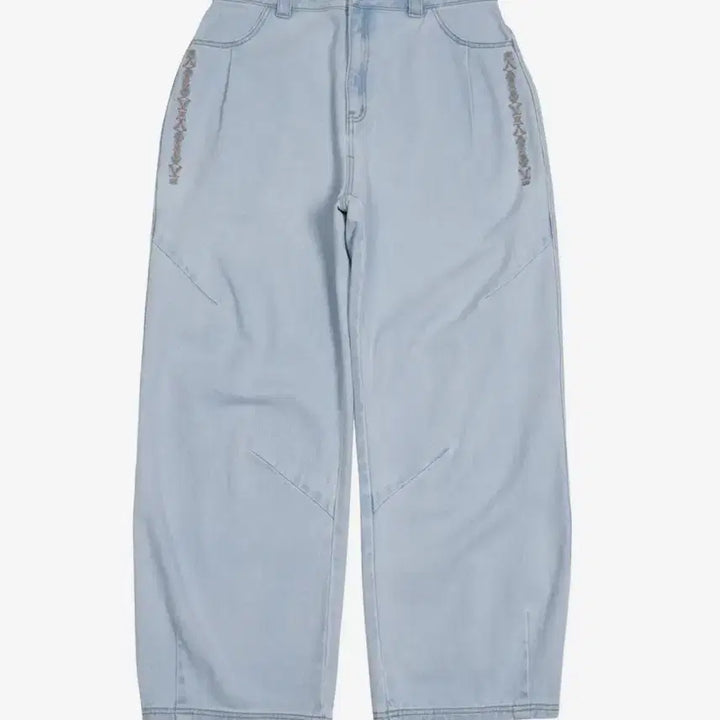 [BUNJANG] The Coldest Moment Ethnic Denim Pants / 더콜디스트모먼트 TCM ethnic denim pants (light B