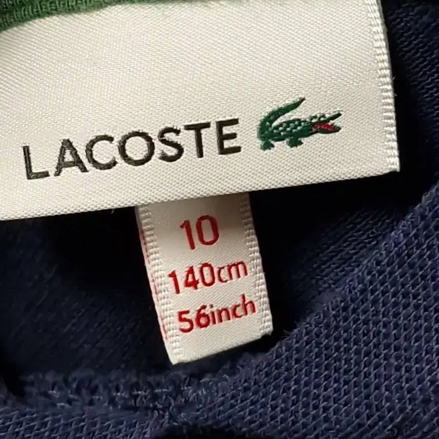 [BUNJANG] Lacoste Navy Hooded Dress / 라코스테 네이비 후드 원피스 10Y /여성44,55가능