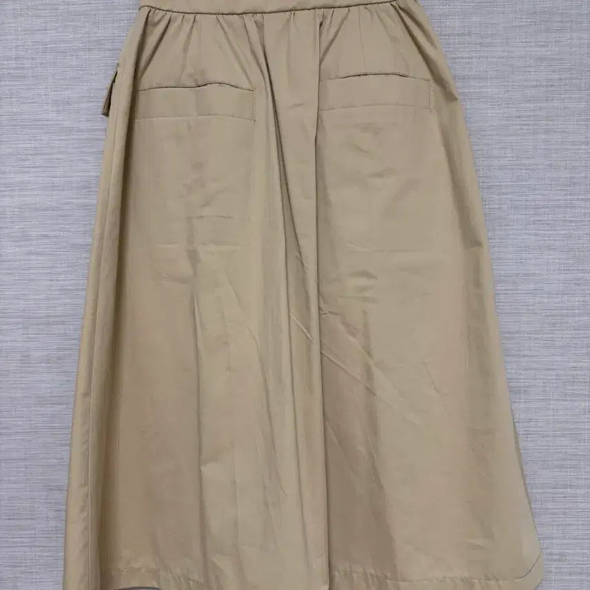 [BUNJANG] LANVIN Flap Pocket Flare Skirt / 한섬 랑방 플랩 포켓 플레어 스커트