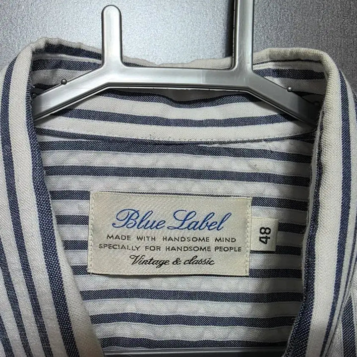 [BUNJANG] Blue Label Striped Shirt / 블루라벨 스트라이프 셔츠 판매합니다.