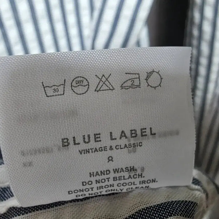 [BUNJANG] Blue Label Striped Shirt / 블루라벨 스트라이프 셔츠 판매합니다.