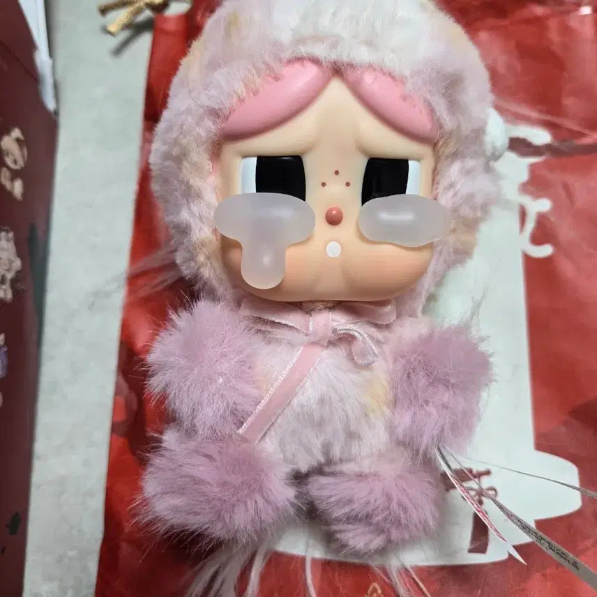 [BUNJANG] Popmart Crybaby Power Run Happiness Keyring / 팝마트 전력질주 크라이베이비 행복 키링