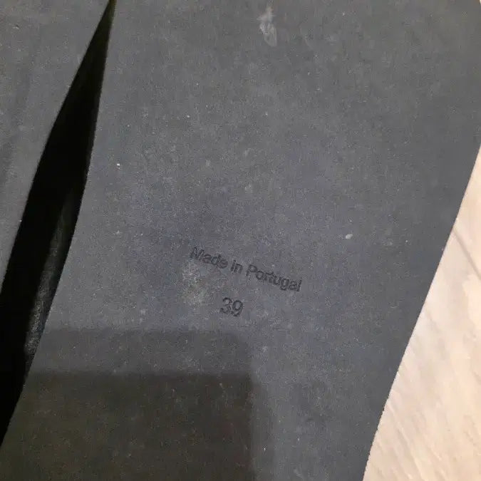 [BUNJANG] COS Black Leather Slippers / COS 블랙 가죽 슬리퍼 39사이즈