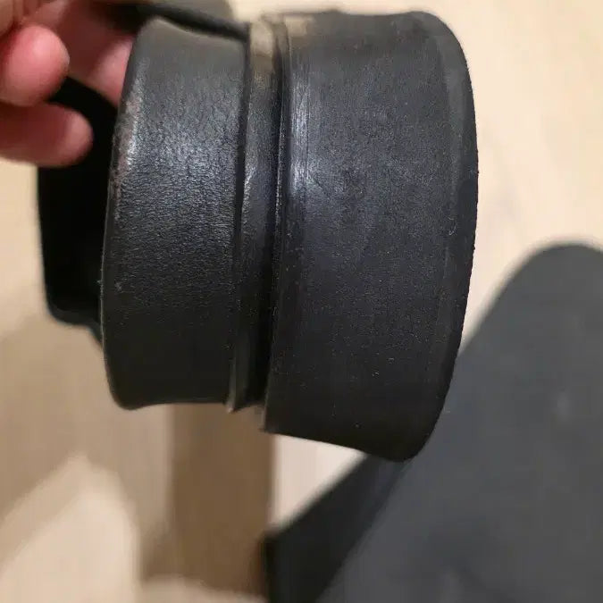 [BUNJANG] COS Black Leather Slippers / COS 블랙 가죽 슬리퍼 39사이즈