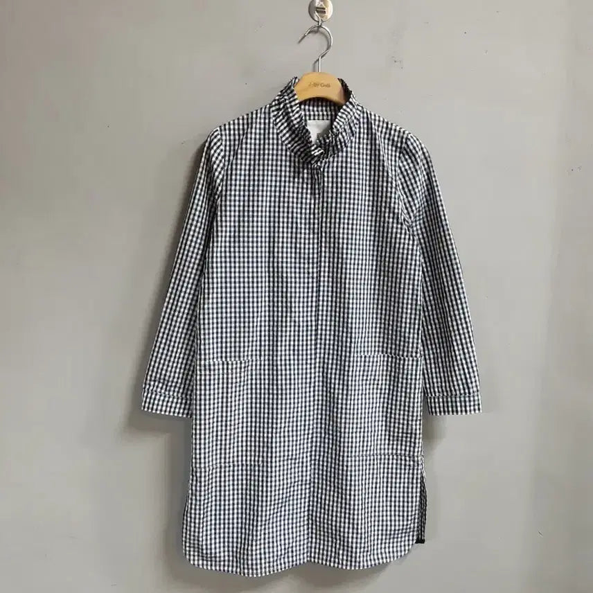 [BUNJANG] Renoma Check Windbreaker Jacket S / 레노마 바람막이 체크 자켓 S