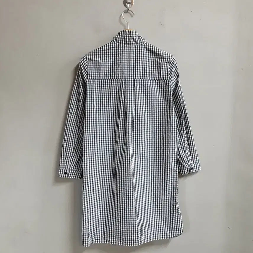 [BUNJANG] Renoma Check Windbreaker Jacket S / 레노마 바람막이 체크 자켓 S