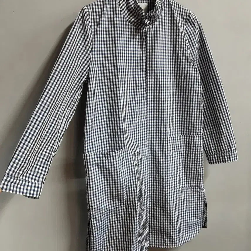 [BUNJANG] Renoma Check Windbreaker Jacket S / 레노마 바람막이 체크 자켓 S