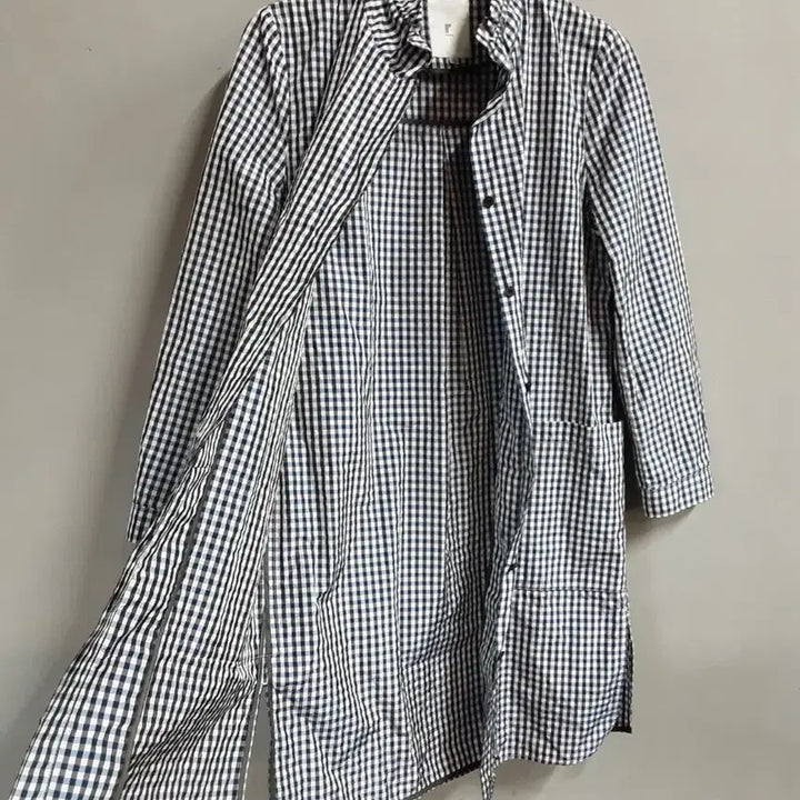 [BUNJANG] Renoma Check Windbreaker Jacket S / 레노마 바람막이 체크 자켓 S
