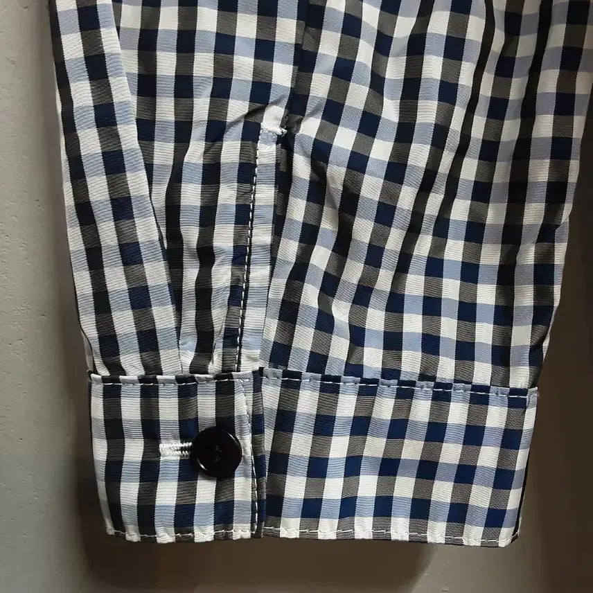[BUNJANG] Renoma Check Windbreaker Jacket S / 레노마 바람막이 체크 자켓 S