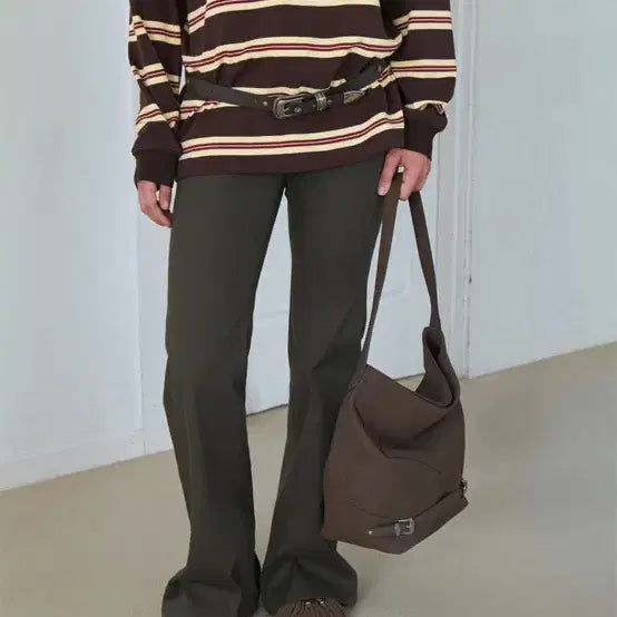 [BUNJANG] Rave Shoulder Bag (Brown) - Used / 레이브 숄더백 가방 (두번 착용)