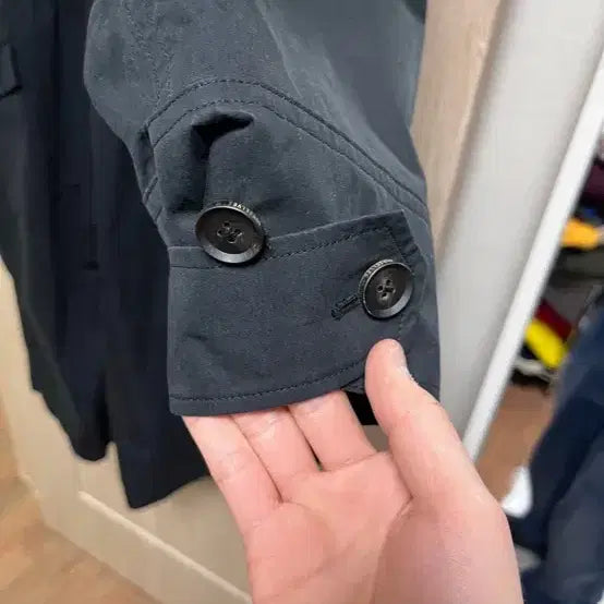 [BUNJANG] Ourselfs Mods Coat Black / 23FW] 아워셀브스 모즈코트 블랙 2