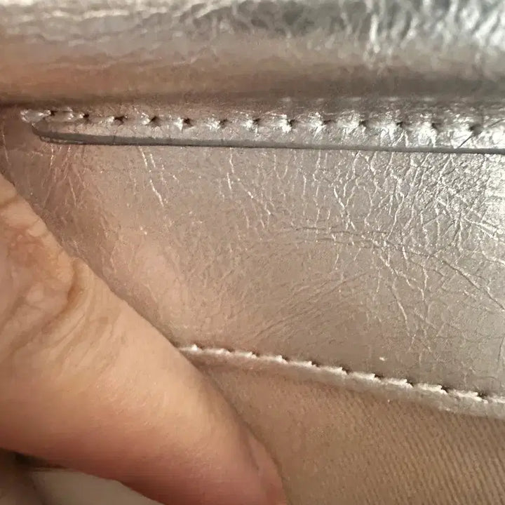 [BUNJANG] Fleur Marti Petit Bag Mini Cross Card Bag Silver / FLOR 플로르 마트리 쁘띠빽 미니 크로스 카드 가방 실버