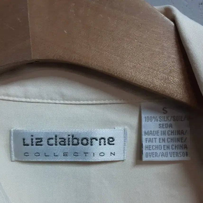 [BUNJANG] Liz Claiborne Ivory Silk Blouse / liz claiborne 아이보리 실크 100% 블라우스 S(66추천)
