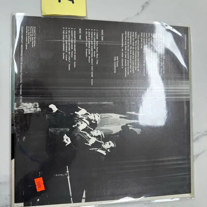[BUNJANG] The Couriers Sing Gospel Favorites Vinyl LP / [LP] The Couriers - Sing Gospel Favorit