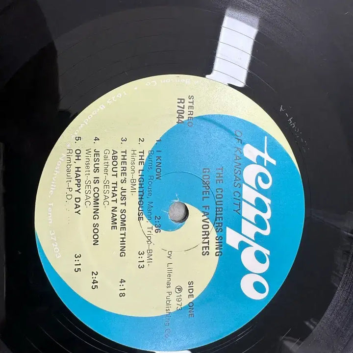 [BUNJANG] The Couriers Sing Gospel Favorites Vinyl LP / [LP] The Couriers - Sing Gospel Favorit