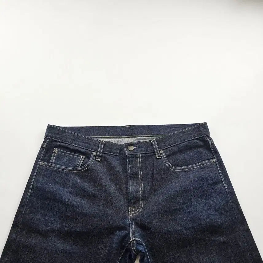 [BUNJANG] Uniqlo Selvedge Denim Jeans / 유니클로 청바지 셀비지 진청 스판 데님 사이즈36 R5164