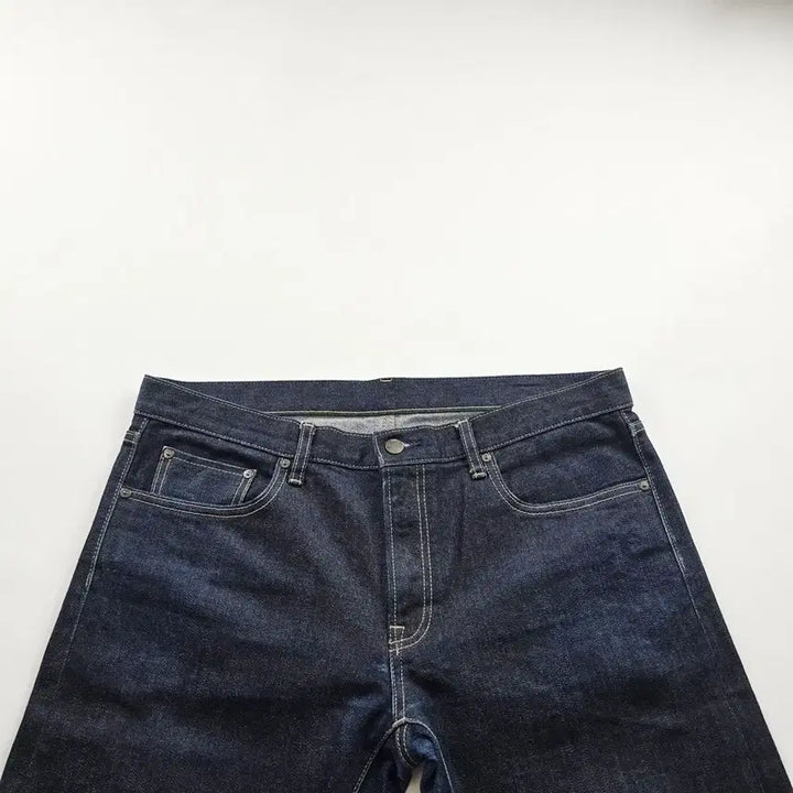 [BUNJANG] Uniqlo Selvedge Denim Jeans / 유니클로 청바지 셀비지 진청 스판 데님 사이즈36 R5164