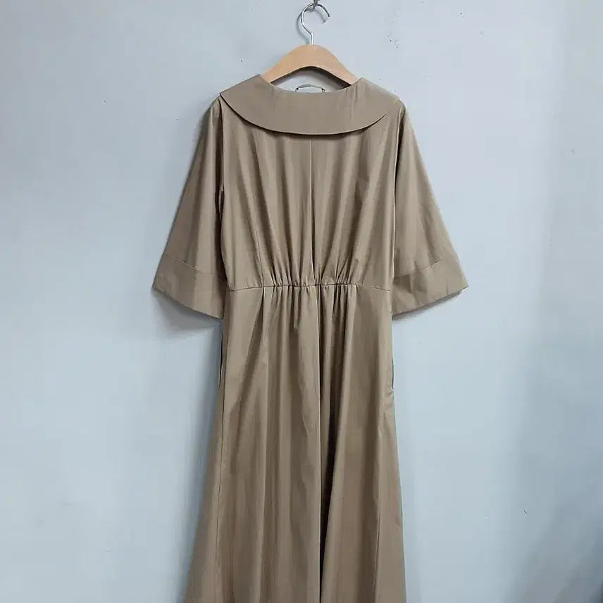 [SOLD OUT] 지스튜디오 베이지 셔츠 원피스 S