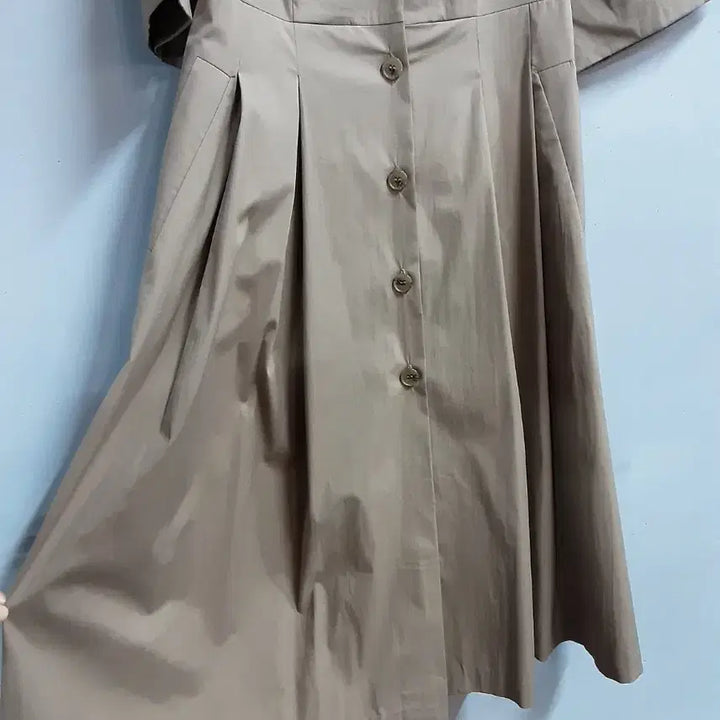 [SOLD OUT] 지스튜디오 베이지 셔츠 원피스 S