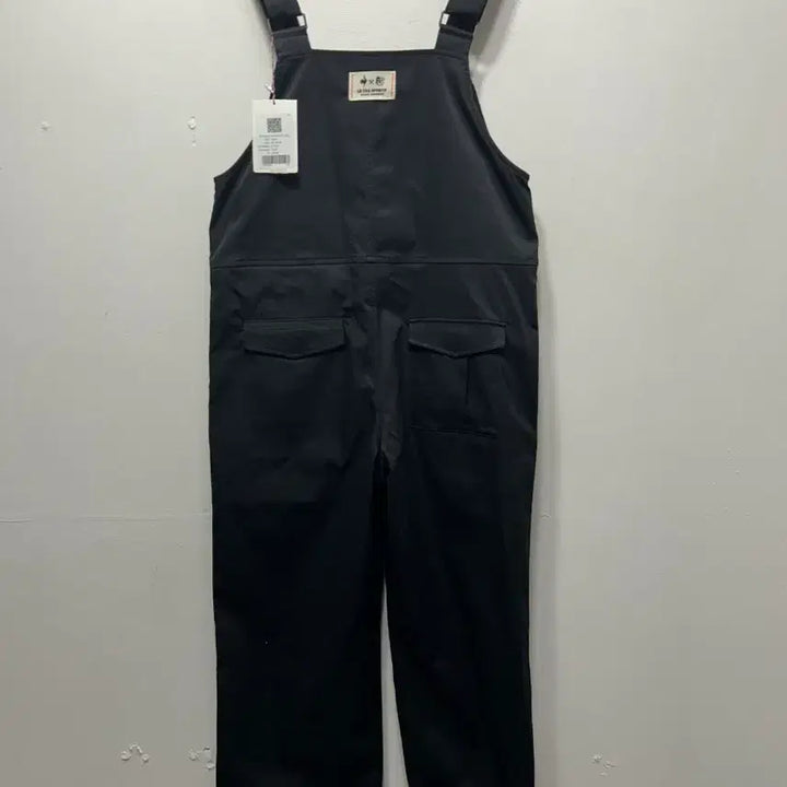[BUNJANG] Le Coq Sportif Black Overalls M / 르꼬끄 블랙 오버롤 새상품 멜빵 M
