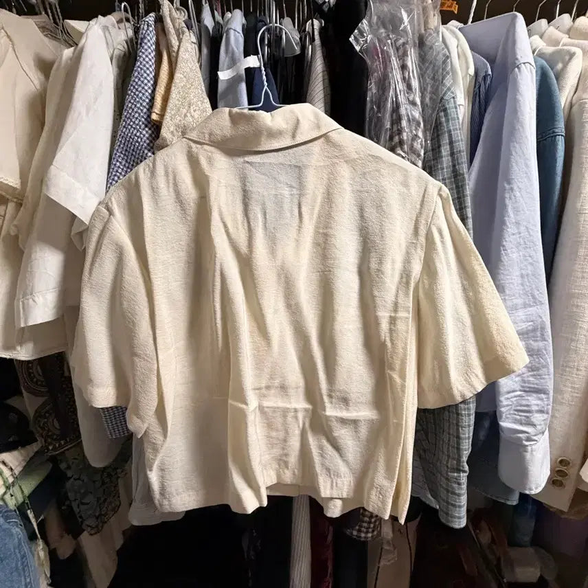 [BUNJANG] Kuho Plus Ivory Blouse Shirt / 구호플러스 블라우스 셔츠