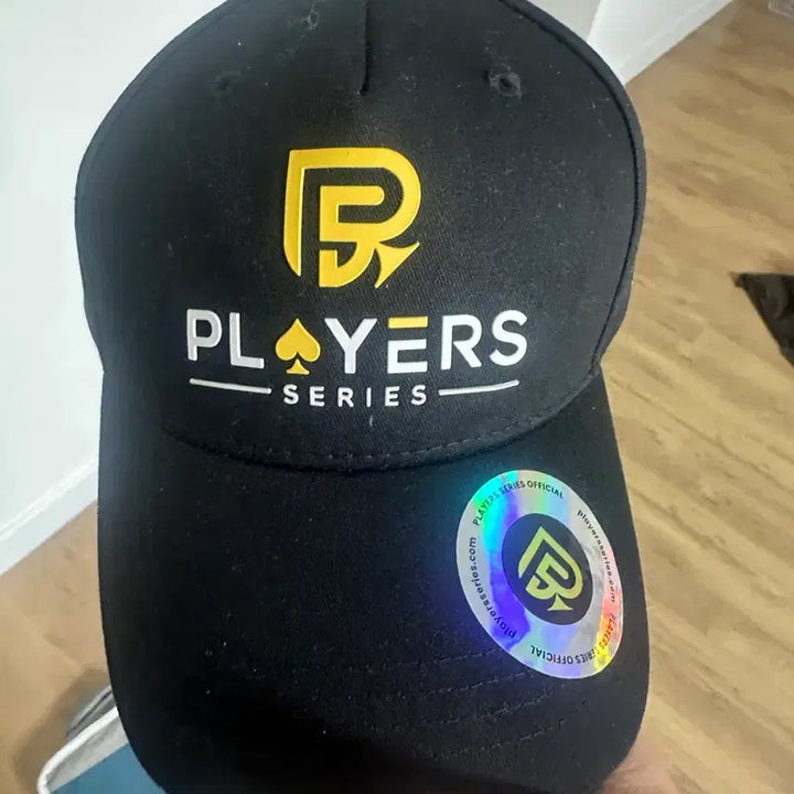 [BUNJANG] Players Series Black Ball Cap / 플레이어스 시리즈 블랙 볼캡 모자