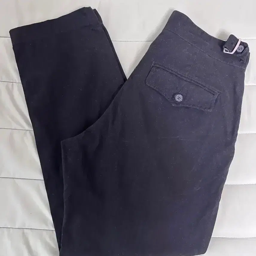 [BUNJANG] Uniform Bridge HBT Gurkha Pants - Black - Size M / 유니폼브릿지/18ss HBT gurkha pants/블랙/M