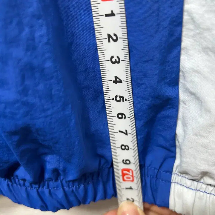 [BUNJANG] And More Indians Blue Windbreaker Jacket / And More 인디언스 블루 윈드브레이커 F