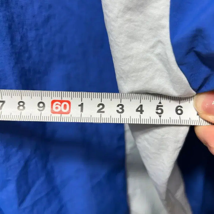 [BUNJANG] And More Indians Blue Windbreaker Jacket / And More 인디언스 블루 윈드브레이커 F