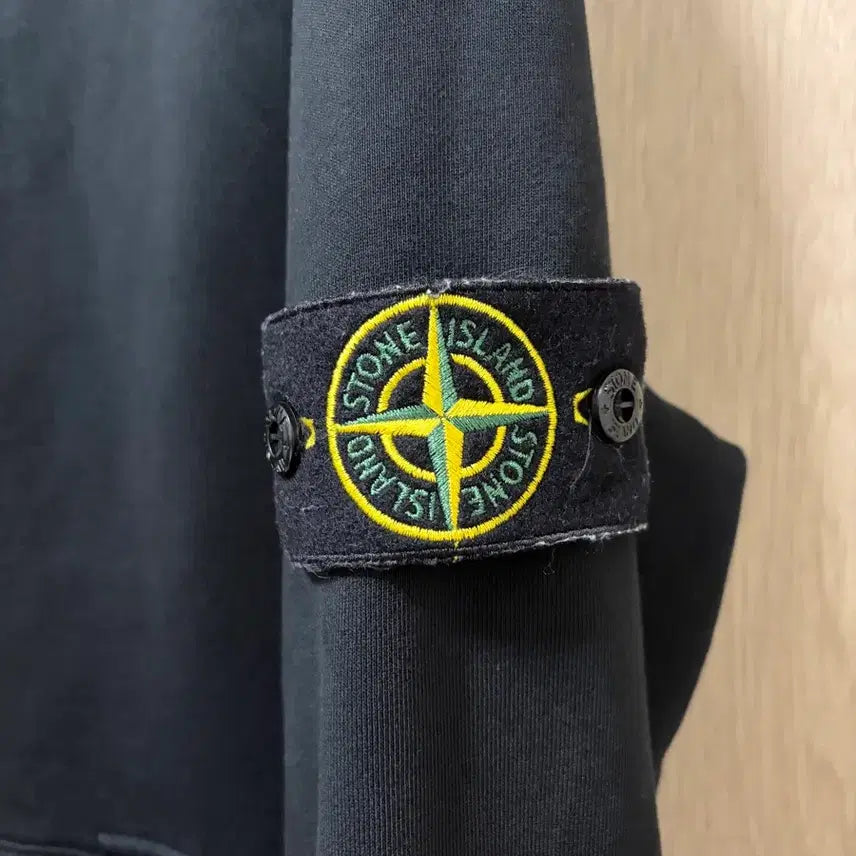 [BUNJANG] Stone Island Hooded Zip-Up M / 스톤아일랜드 후드집업 M 급처
