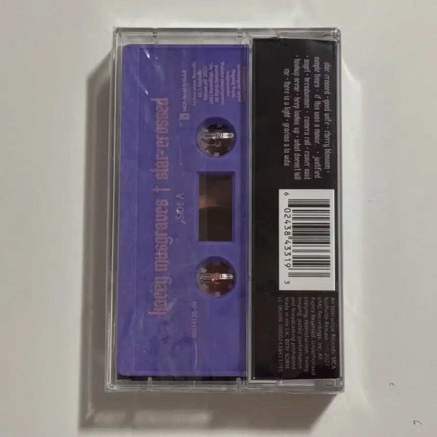 [BUNJANG] Kacey Musgraves Purple Cassette Tape (Sealed) / 케이시 머스그레이브스 퍼플 카세트 테이프 미개봉