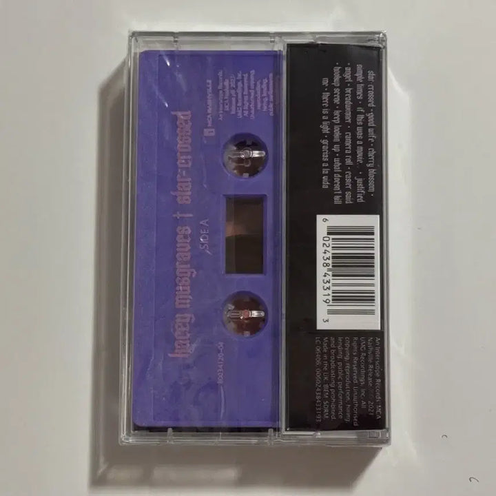 [BUNJANG] Kacey Musgraves Purple Cassette Tape (Sealed) / 케이시 머스그레이브스 퍼플 카세트 테이프 미개봉