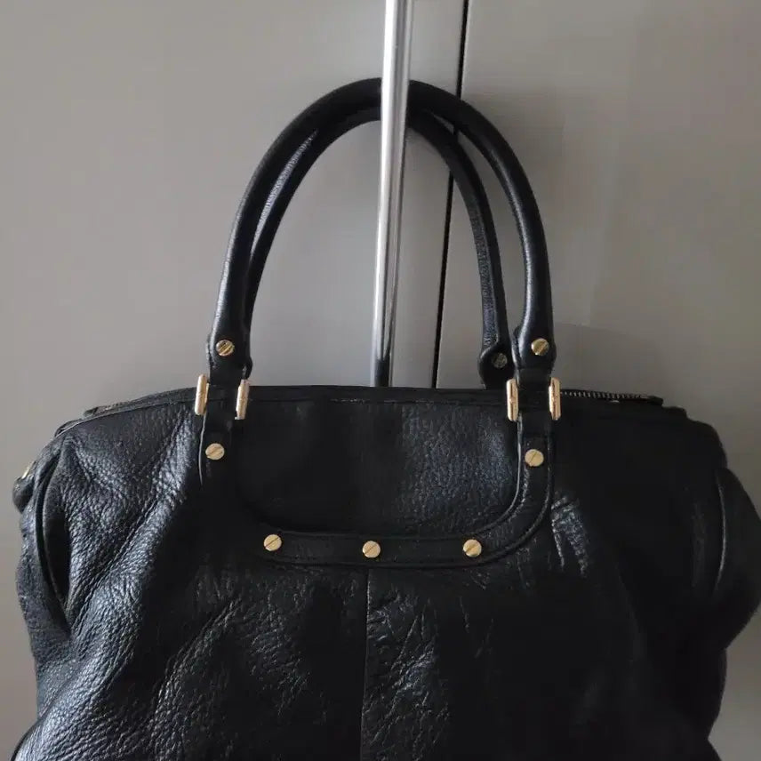 [BUNJANG] Tory Burch Leather Tote Bag / 토리버치 블랙 가죽 토트백
