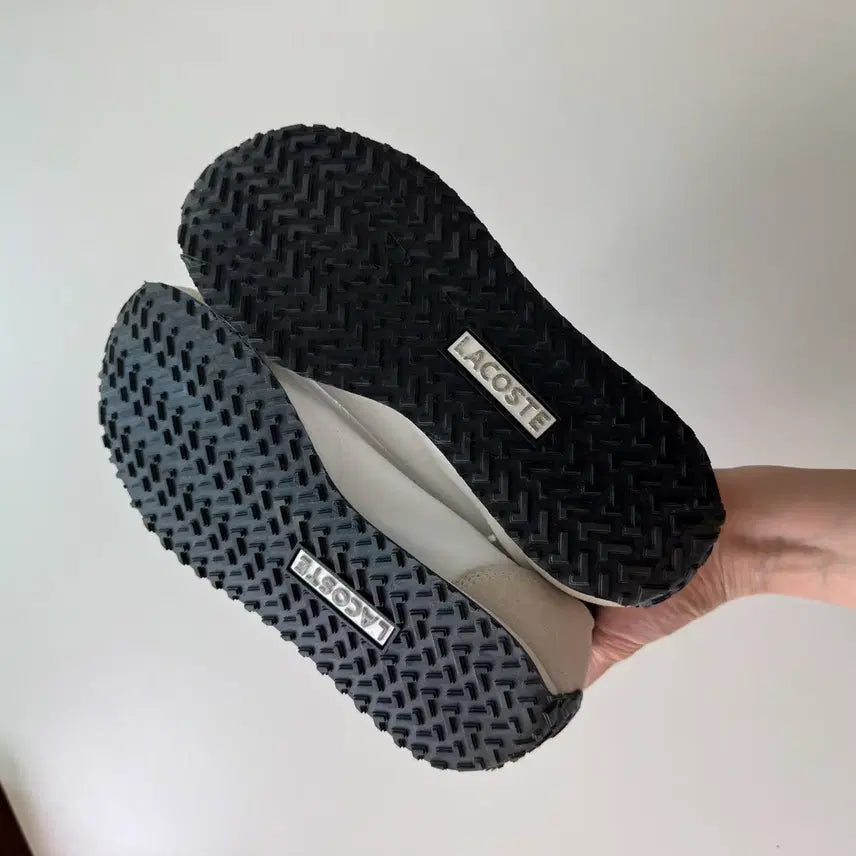 [SOLD OUT] 라코스테 화이트 그린 스니커즈 240mm 새상품(235도 가능할듯)