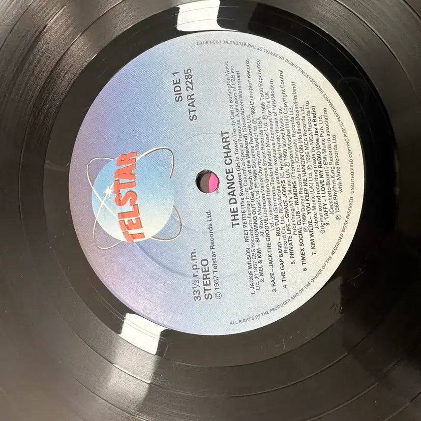 [BUNJANG] Various Artists The Dance Chart UK Original LP / LP 영국 오리지널 초반 더 댄스 차트 80년대 댄스 히트곡 판매 합니다