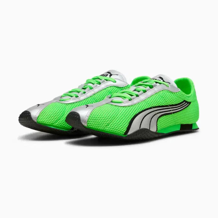 [BUNJANG] Puma H Street Green Silver Sneakers / [당일발송] 푸마 에이치 스트리트 그린 실버 250 새상품