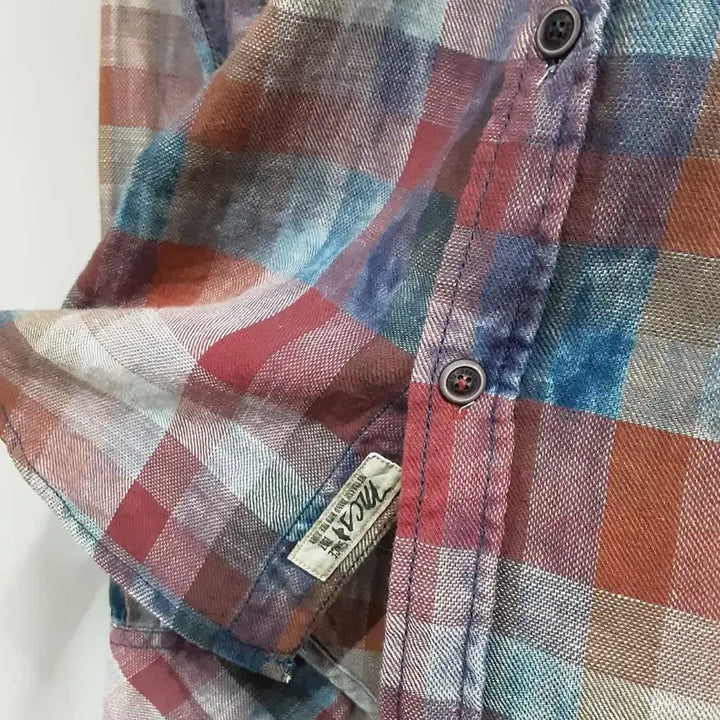 [BUNJANG] MCS Italian Checkered Shirt / 이탈리아 MCS 체크 셔츠 L