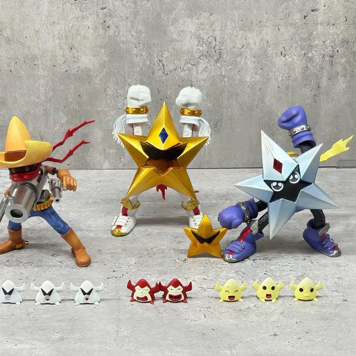 [BUNJANG] T1 Star Mones Cowboymon Set / (미개봉)T1 스타몬즈 세트 팝니다 / 디지몬 레진