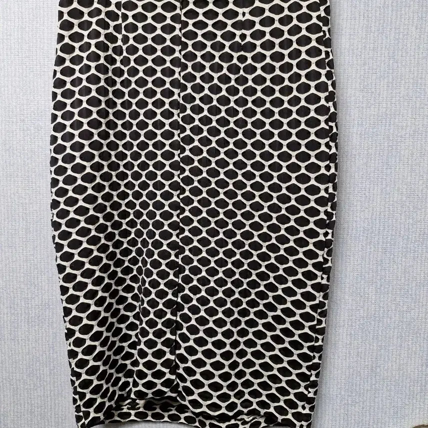 [BUNJANG] Celice Black Polka Dot Midi Skirt / 셀리스 블랙 땡땡이 패턴 스커트 28