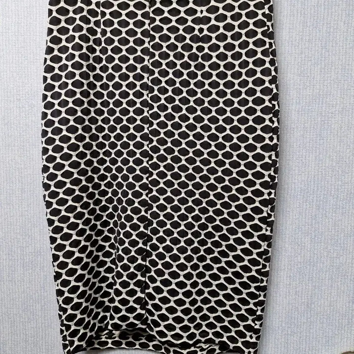 [BUNJANG] Celice Black Polka Dot Midi Skirt / 셀리스 블랙 땡땡이 패턴 스커트 28