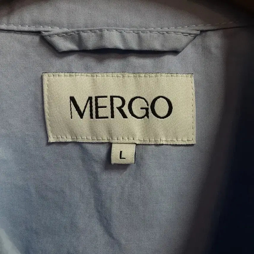 [BUNJANG] MERIGO Sky Blue Short Sleeve Shirt / MERIGO 반팔 셔츠 L 하늘색(105 가능)