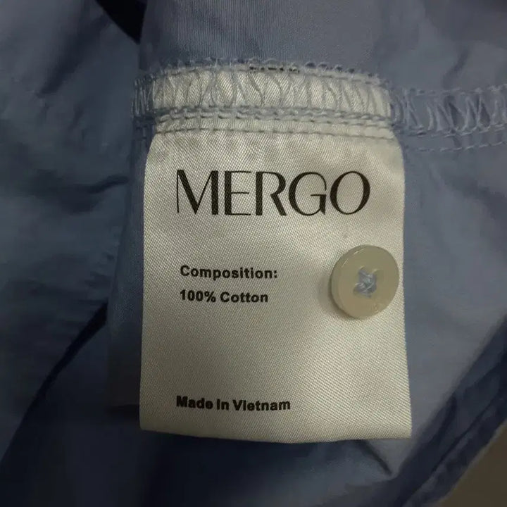 [BUNJANG] MERIGO Sky Blue Short Sleeve Shirt / MERIGO 반팔 셔츠 L 하늘색(105 가능)