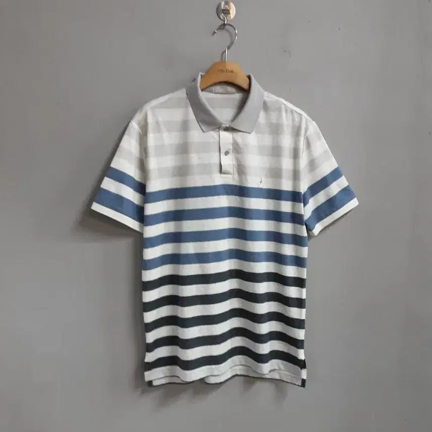 [SOLD OUT] 빈폴 스트라이프 반팔 카라티 105