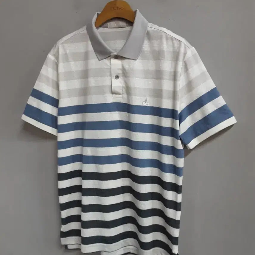 [SOLD OUT] 빈폴 스트라이프 반팔 카라티 105