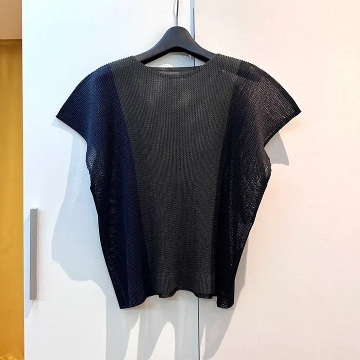 [SOLD OUT] 플리츠플리즈 3색 타타미 탑