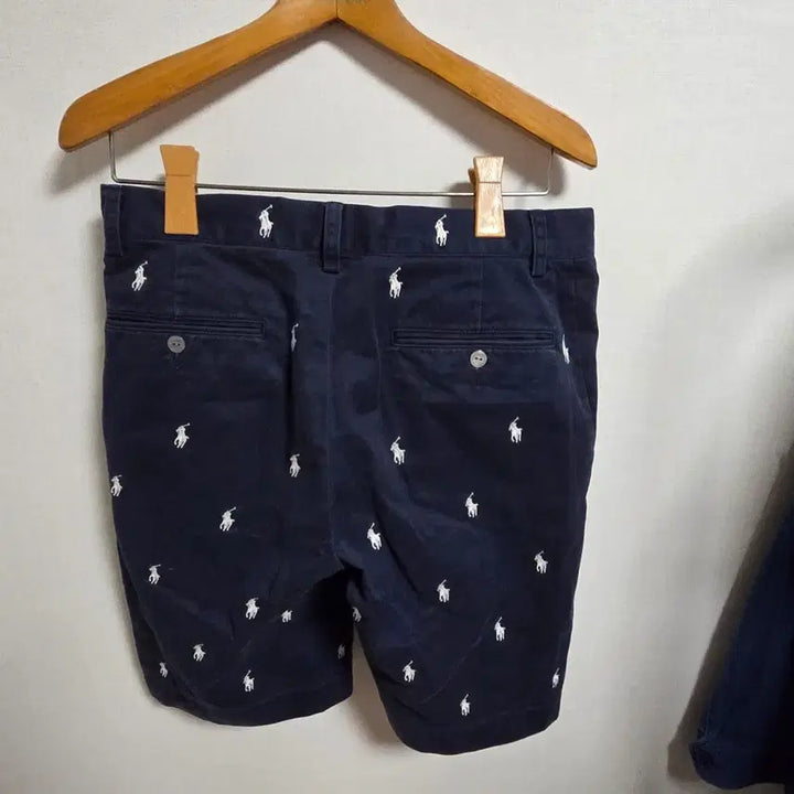 [BUNJANG] Polo Ralph Lauren Pony Embroidered Shorts (Navy, Size 29) / [정품] 폴로 랄프로렌 포니 자수 반바지 (네이비 / 29사이즈)