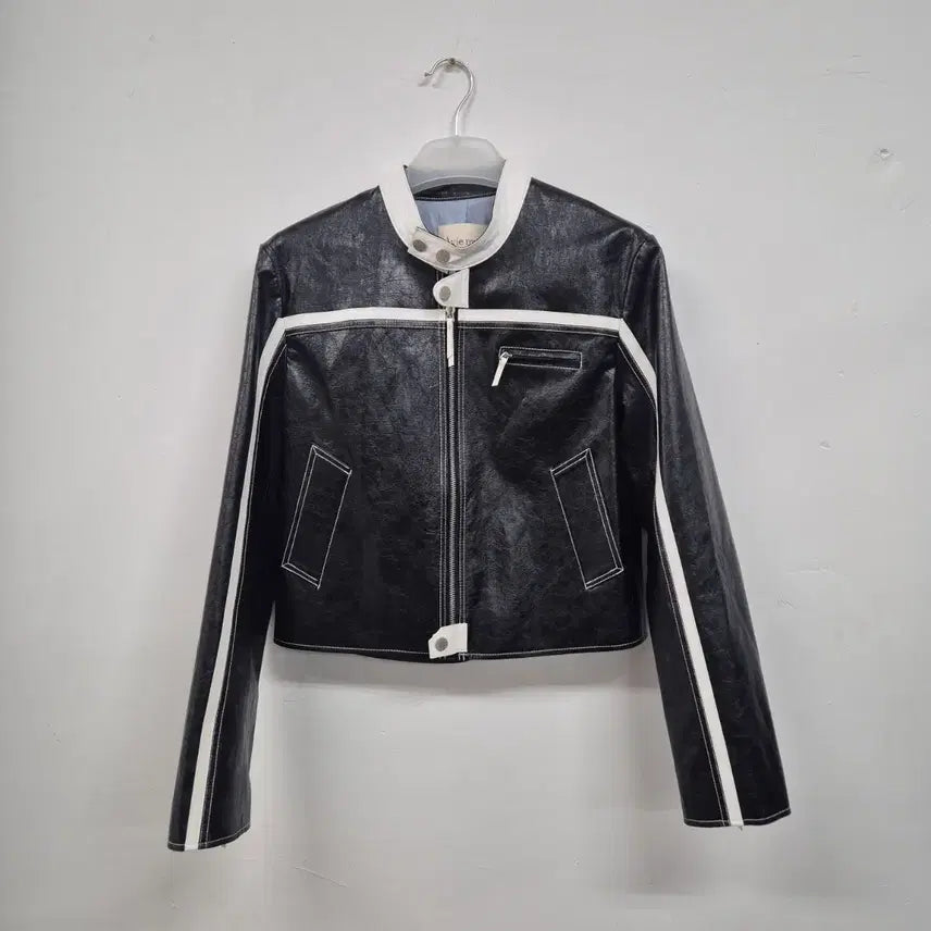 [SOLD OUT] 아비에무아 페이크레더 레이서 자켓