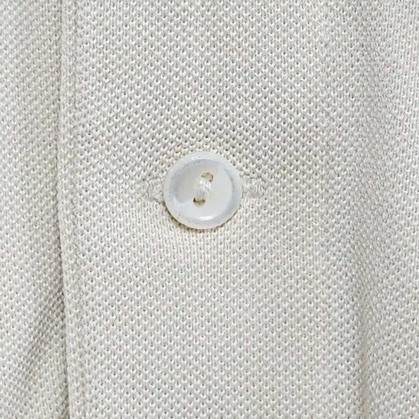 [SOLD OUT] 100사이즈 라코스테 반팔 카라티 아이보리 (FR5 / L)