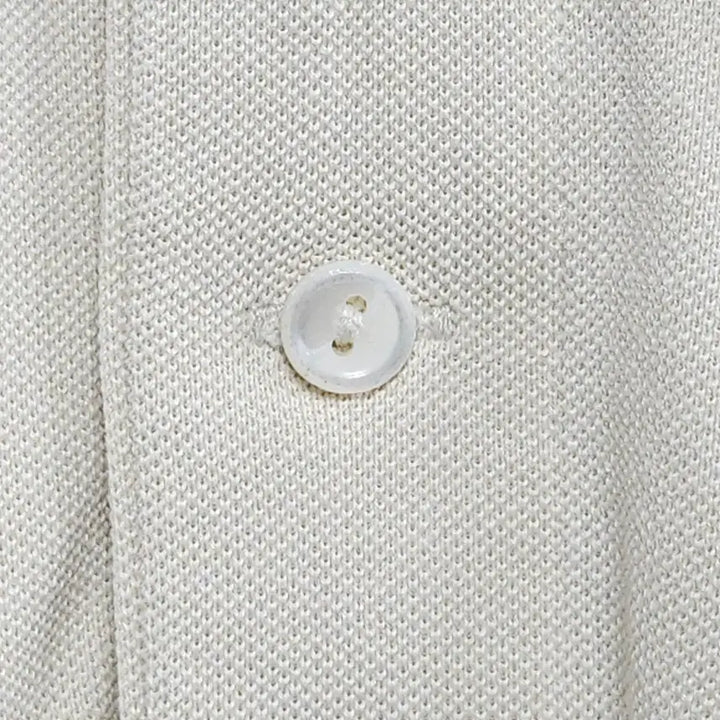 [SOLD OUT] 100사이즈 라코스테 반팔 카라티 아이보리 (FR5 / L)