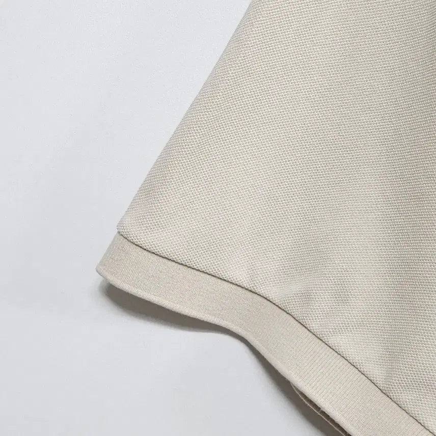 [SOLD OUT] 100사이즈 라코스테 반팔 카라티 아이보리 (FR5 / L)
